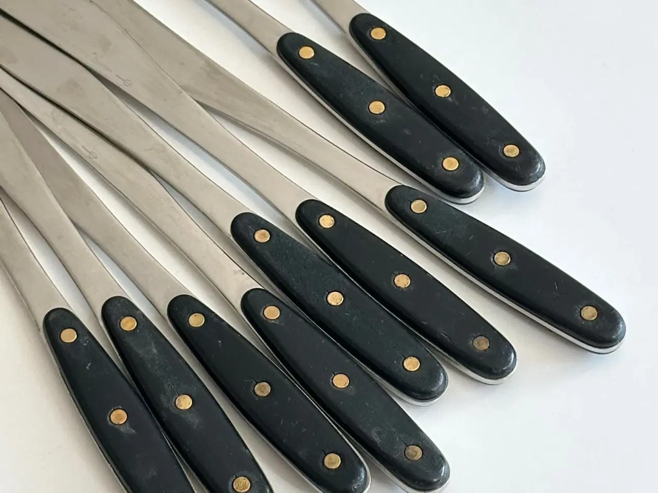Billede 2 - Hackman Finland stainless bordknive, 8 stk samlet