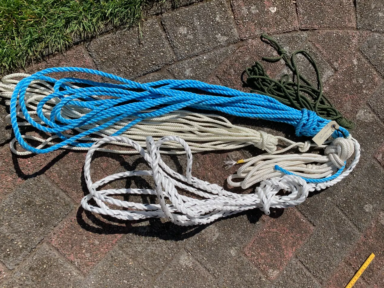Billede 1 - Fortøjningstov og line