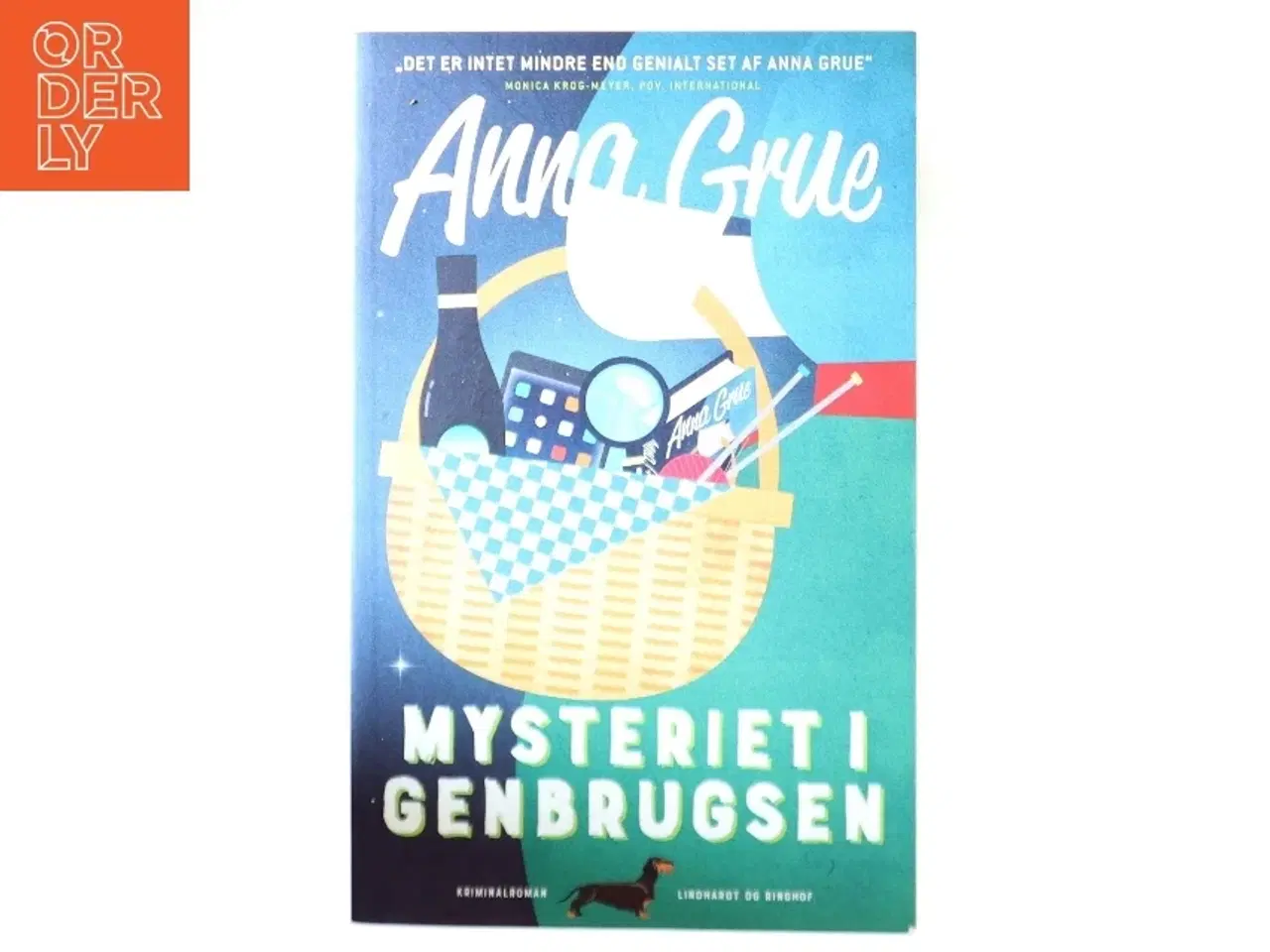 Billede 1 - Mysteriet i Genbrugsen : kriminalroman af Anna Grue (Bog)