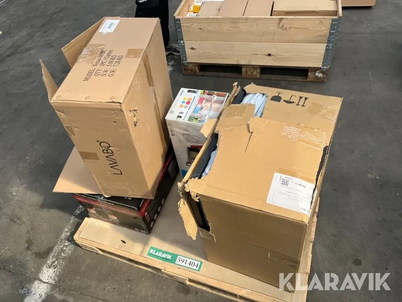 Billede 1 - Lot - Ventilatorer, filter og stålvask