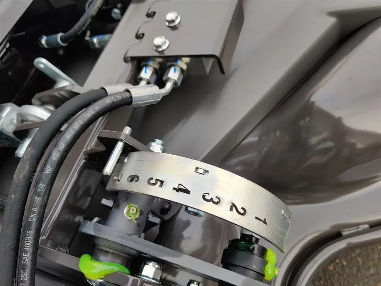 Billede 9 - Husqvarna P525DX 155cm klippebord, hydraulisk regulering