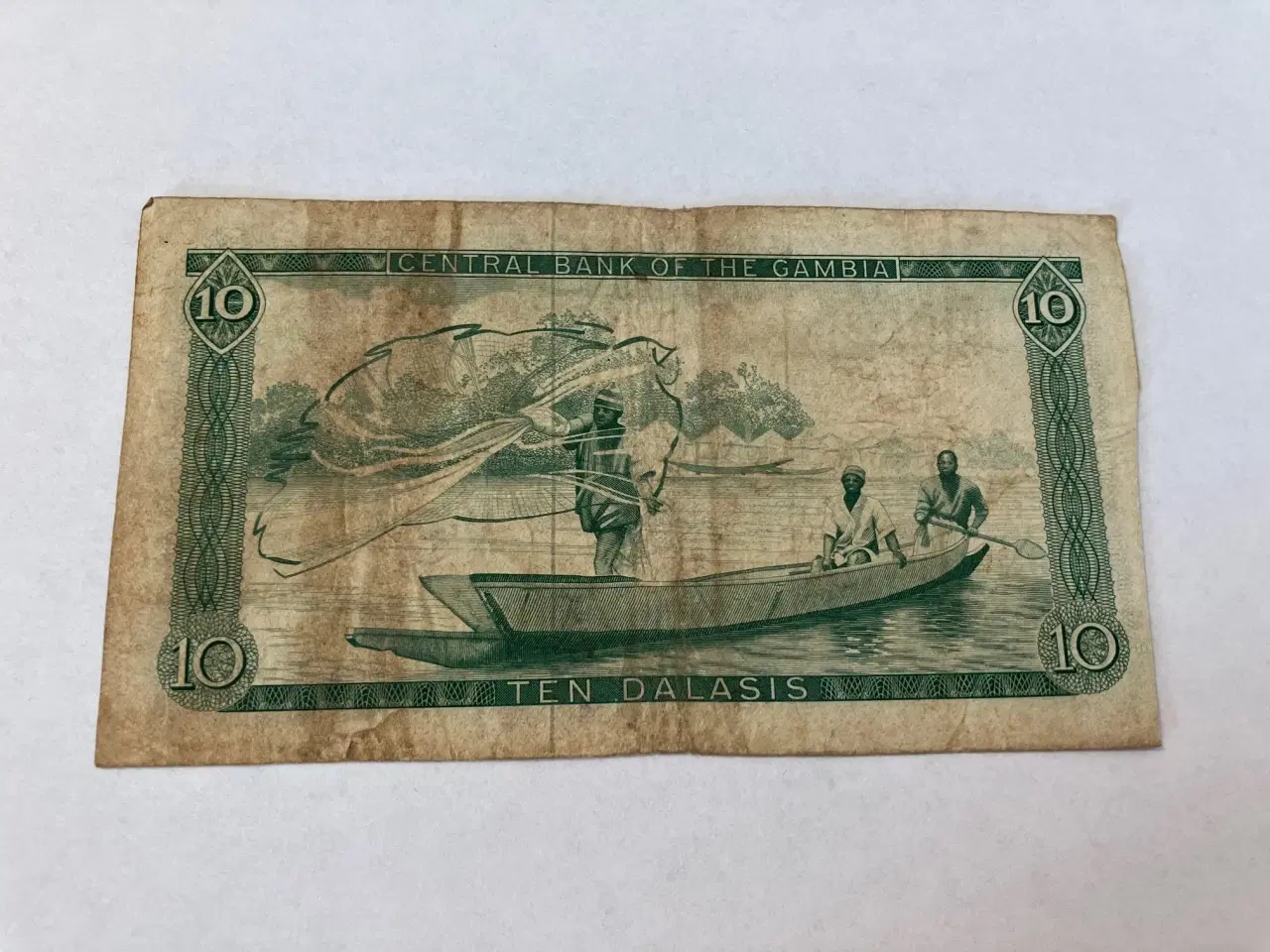 Billede 2 - 10 Dalasis Gambia - Bemærk kuglepen