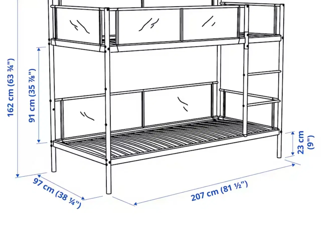 Billede 5 - Køjeseng fra ikea