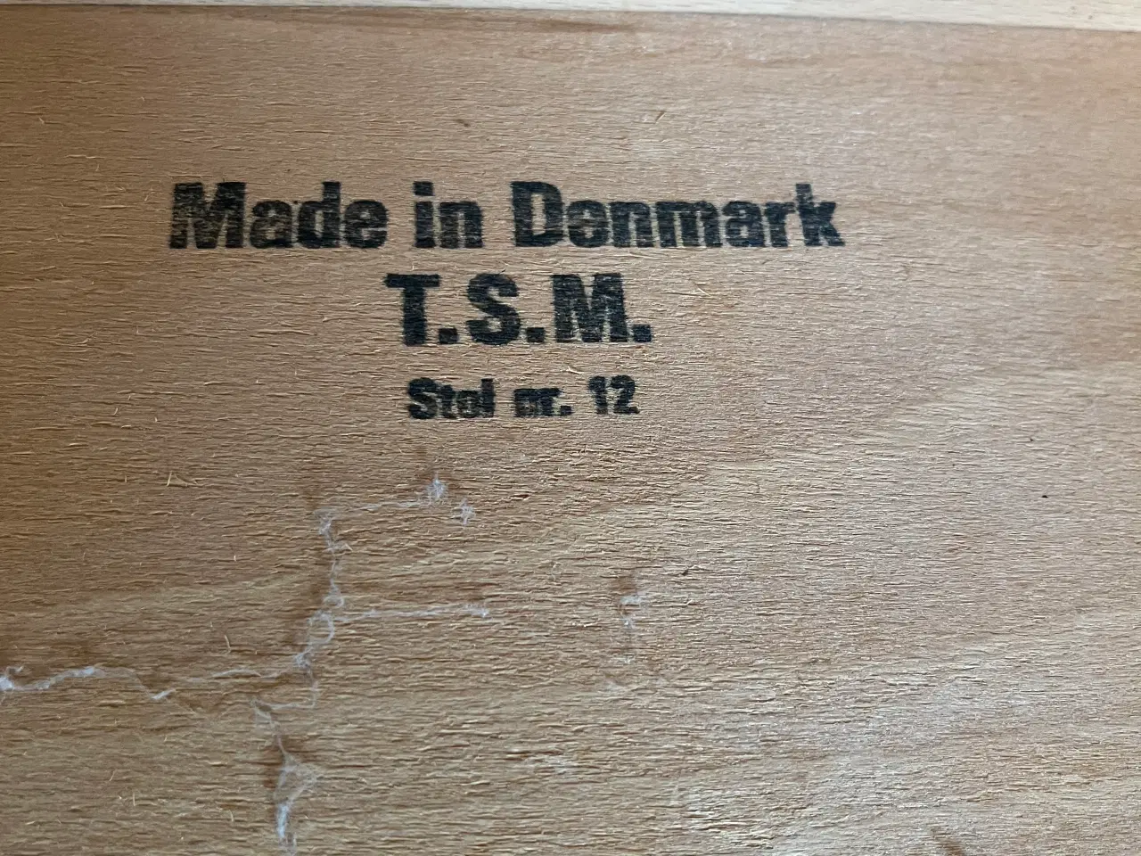 Billede 5 - Spisebord i massiv bøg & træstole med betræk i uld