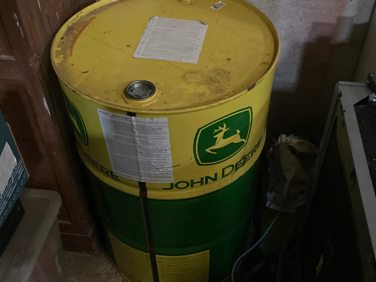 Billede 2 - John Deere 200 liters olietønde