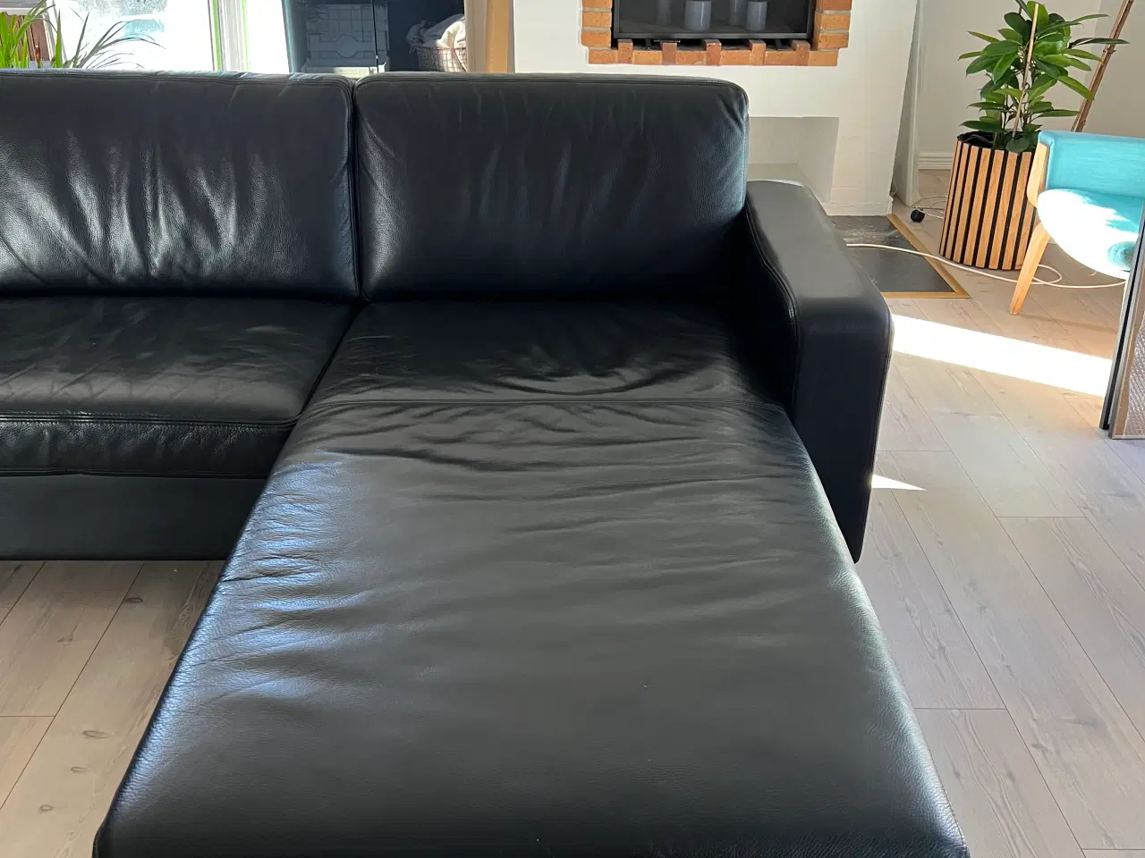 Billede 4 - Lædersofa