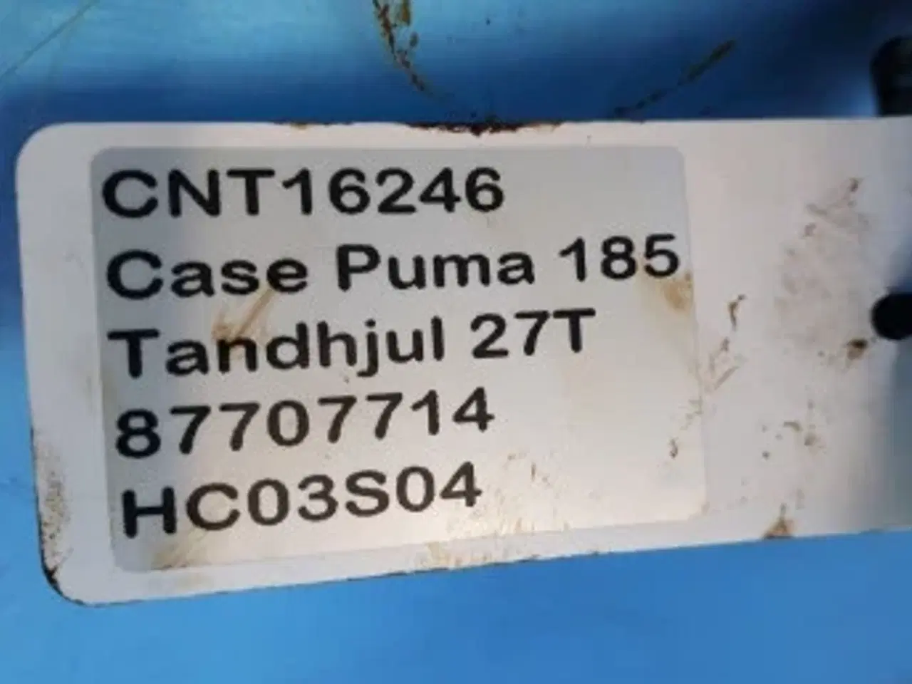 Billede 10 - Case Puma 185 Tandhjul 87707714