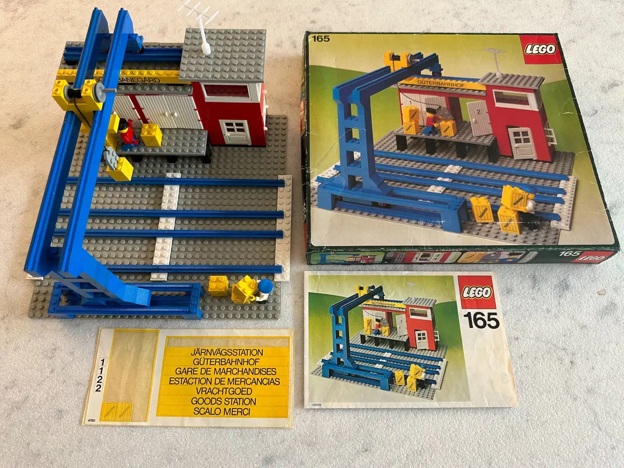 Billede 3 - LEGO Godsbanegård nr 165 fra 1978
