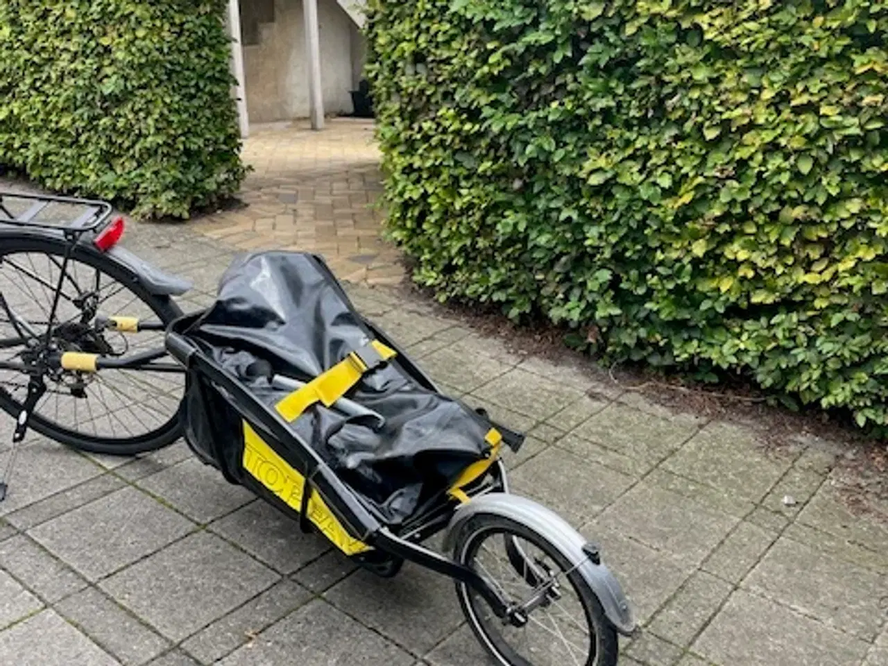 Billede 1 - Cykelanhænger, ethjulet mrk. Topeak
