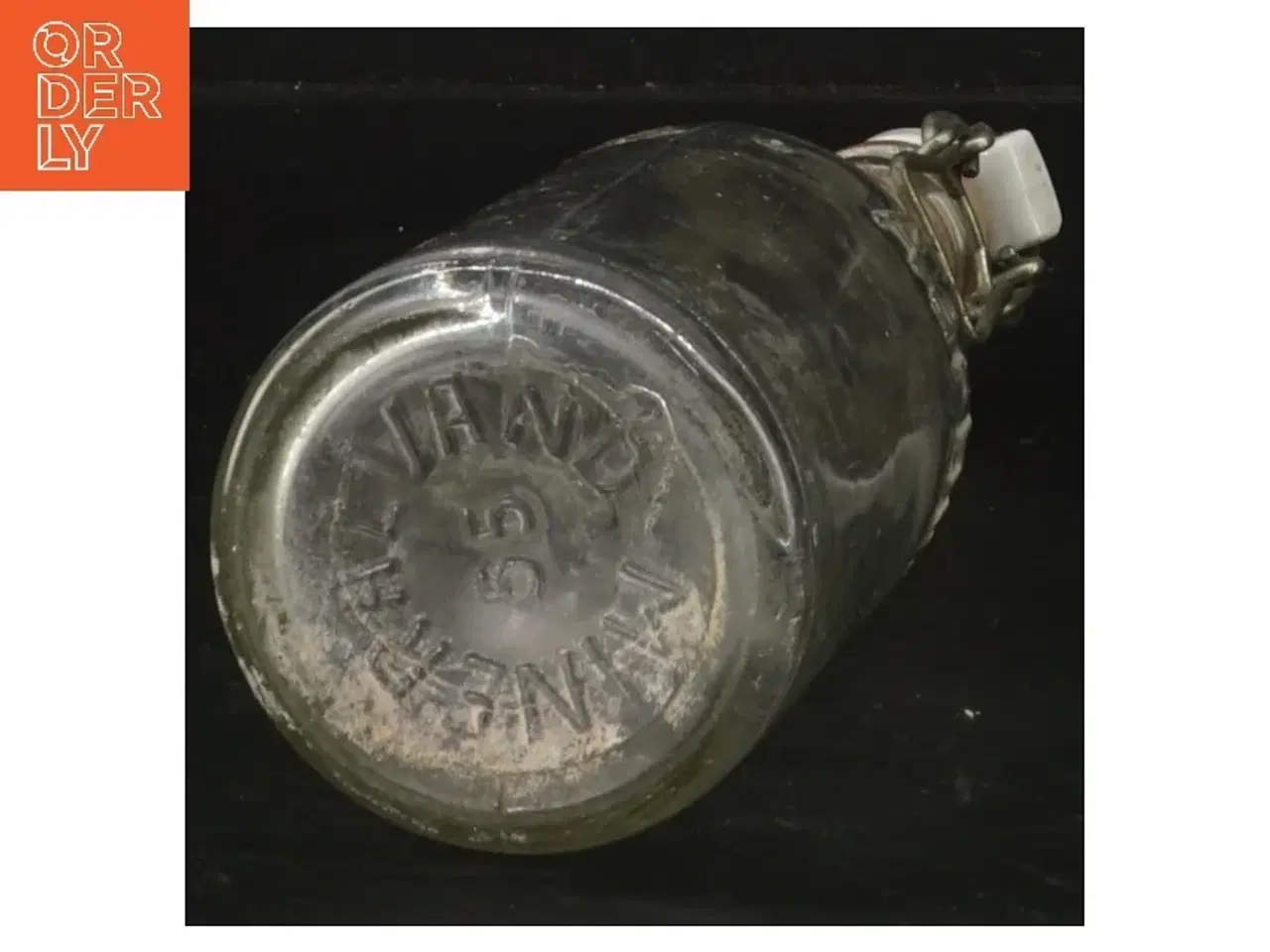 Billede 3 - Vintage glasflaske med patentlåg fra St. Nicolaus Kilde (str. 21 cm)