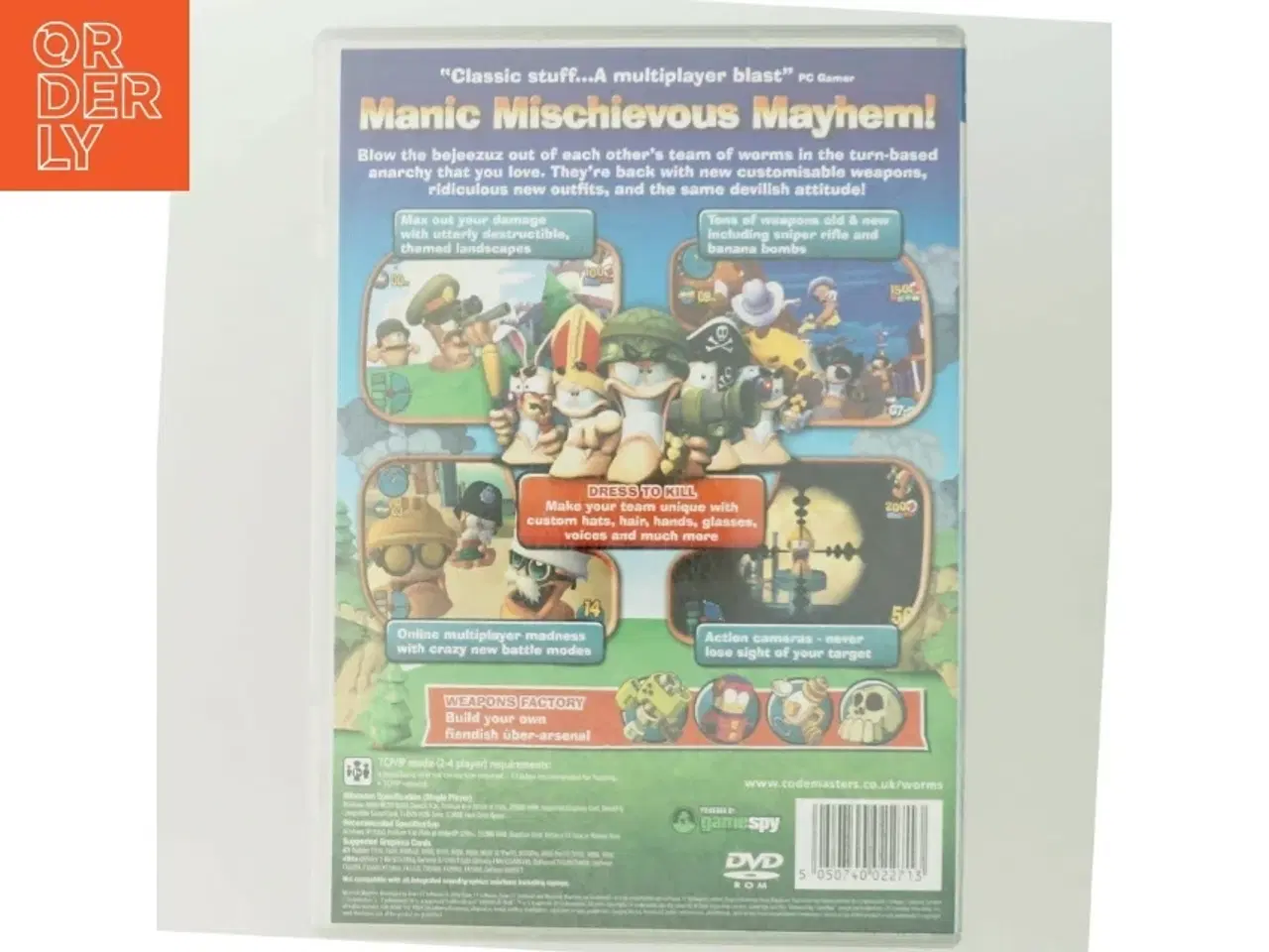 Billede 3 - Worms 4 Mayhem PC spil fra Ubisoft