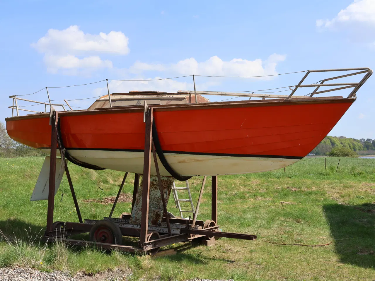 Billede 1 - Waarschip 725 sejlbåd m/mast og sejl