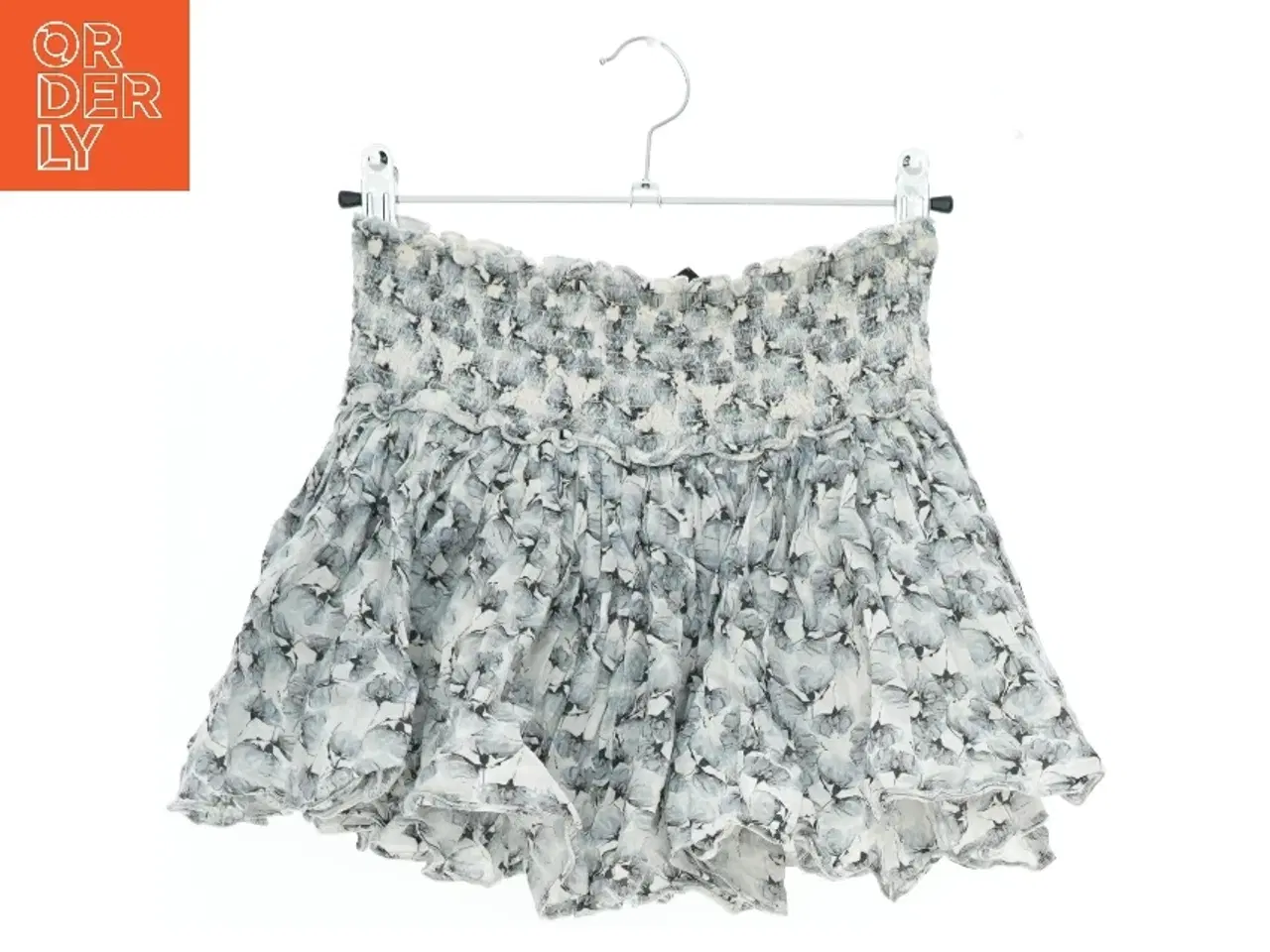 Billede 1 - Blomstret nederdel med elastisk talje fra Pomp de Lux (str. 128)