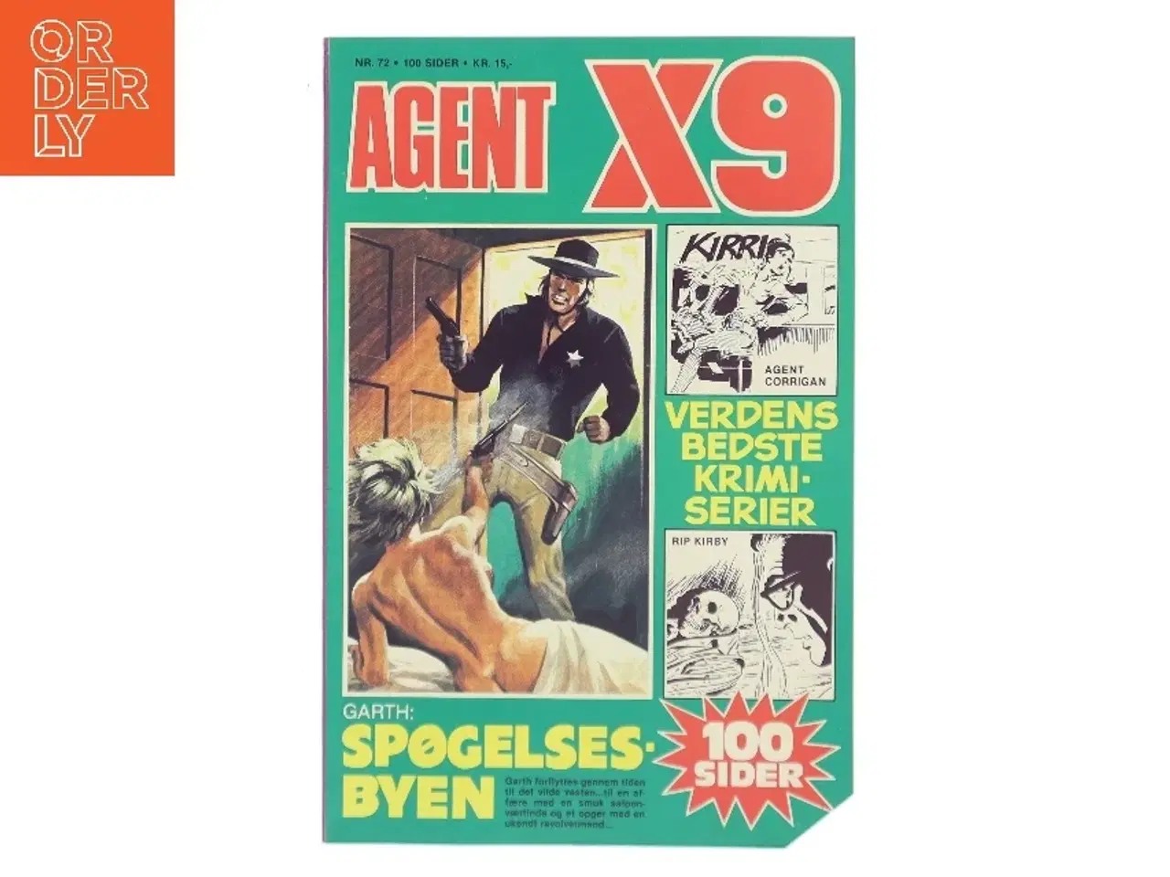 Billede 1 - Agent X9 af Garth (Bog)