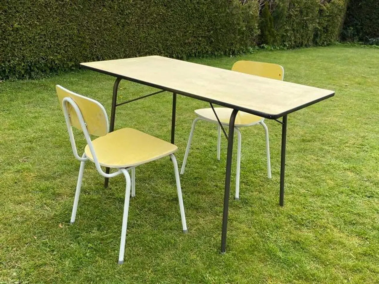 Billede 1 - Retro bord og stole