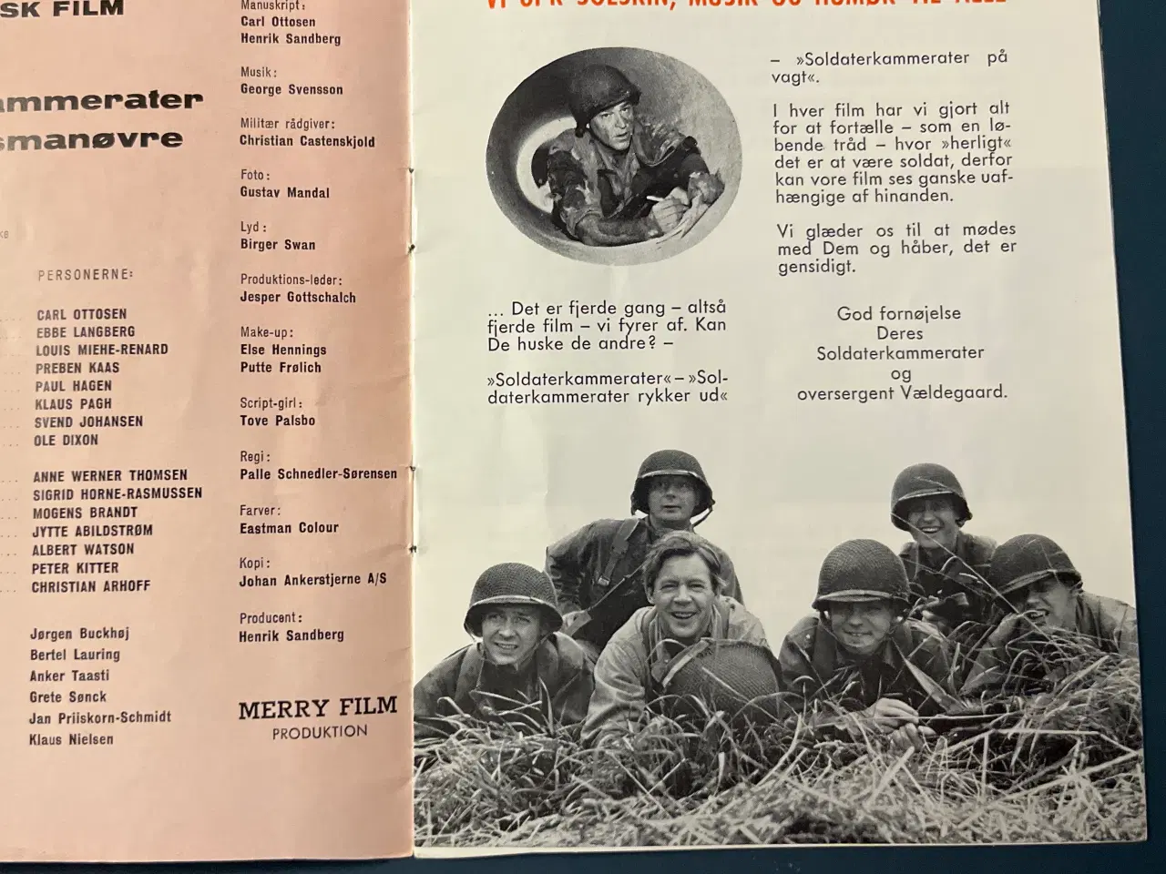 Billede 2 - Soldaterkammerater på efterårsmanøvre