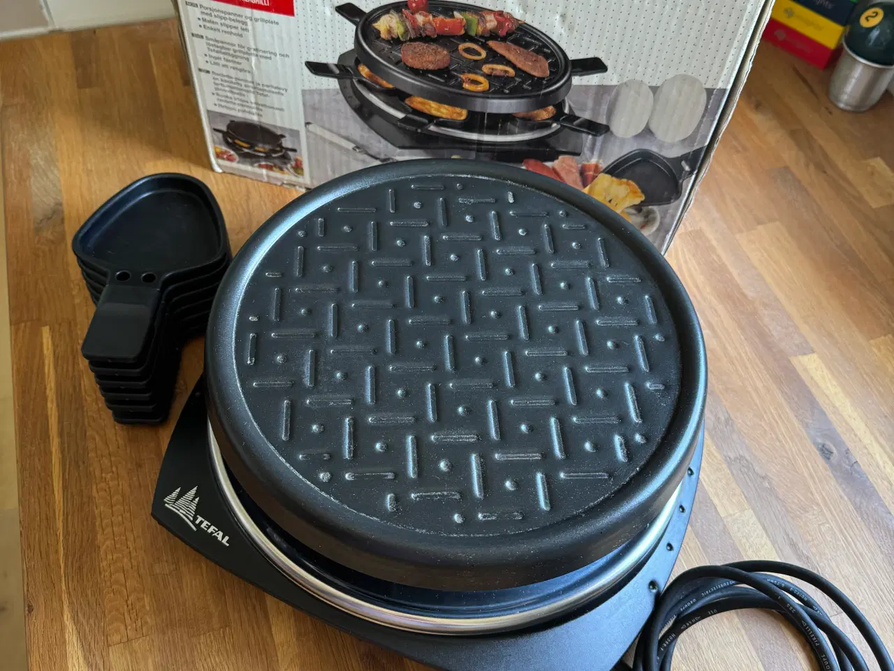 Billede 1 - Tefal Raclette-Grill m. 6 tallerkener