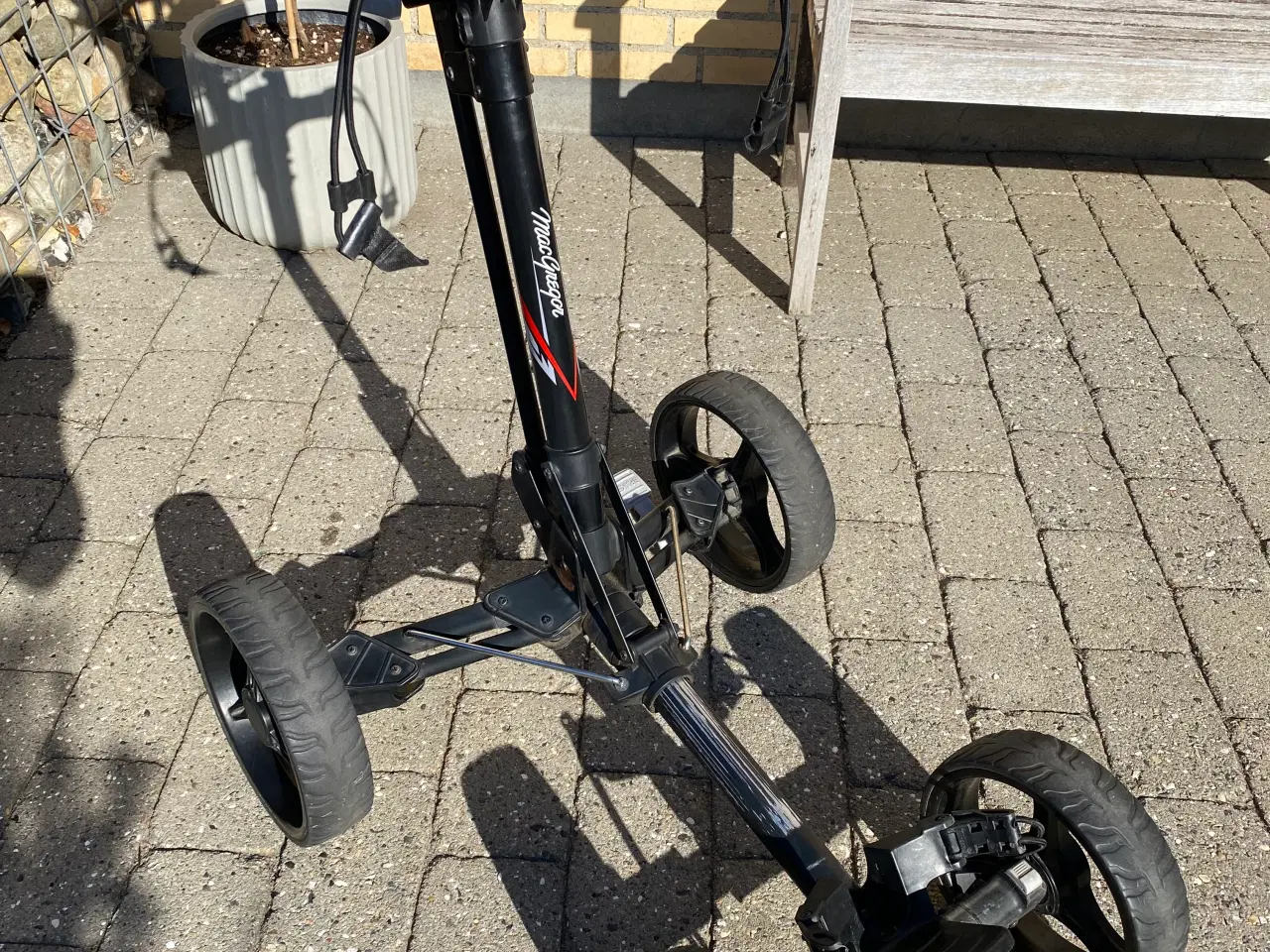Billede 3 - Golfvogn med 4 hjul til salg. 