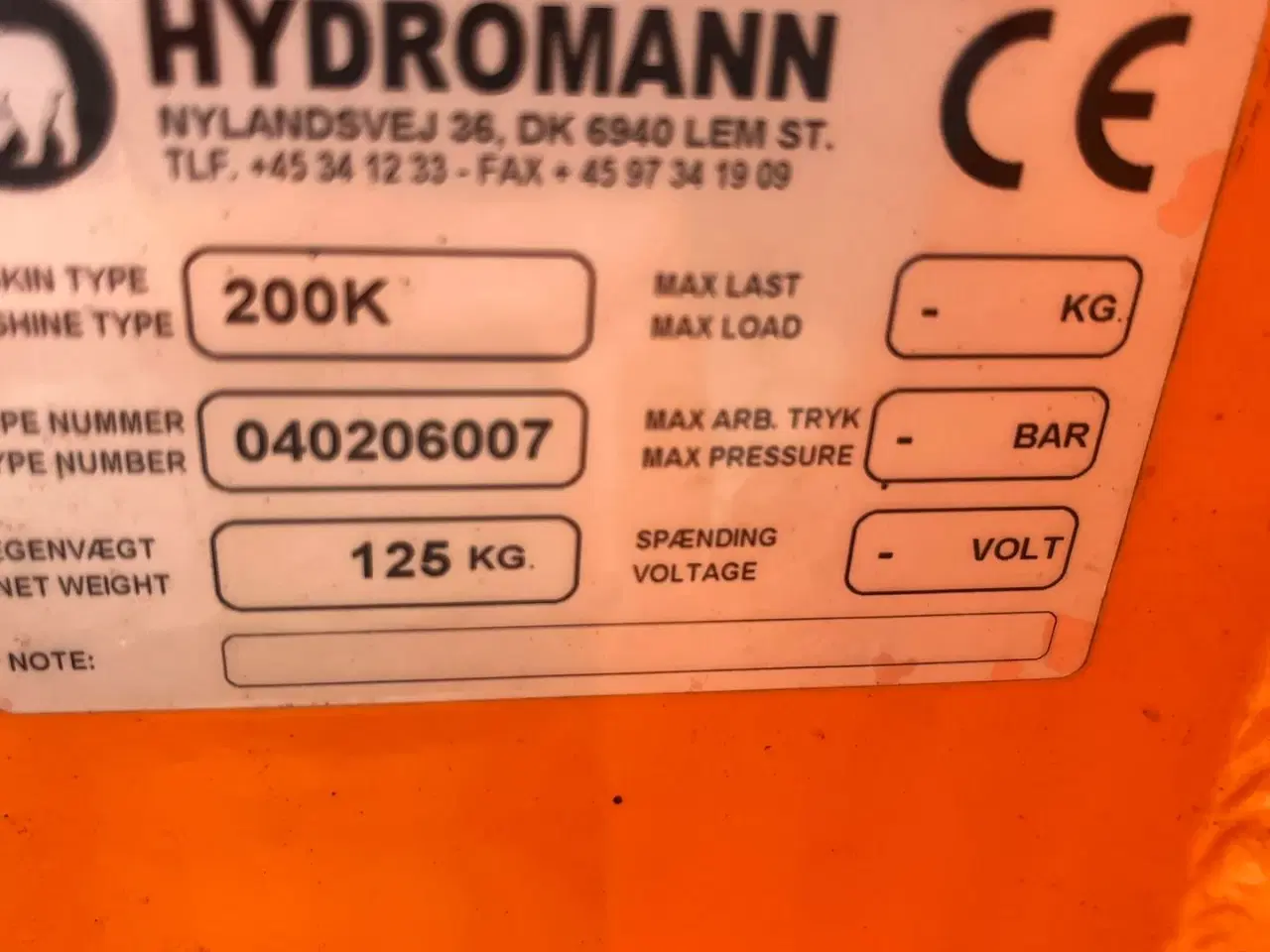 Billede 11 - Hydromann 200k Mekanisk trukket valse udlægger