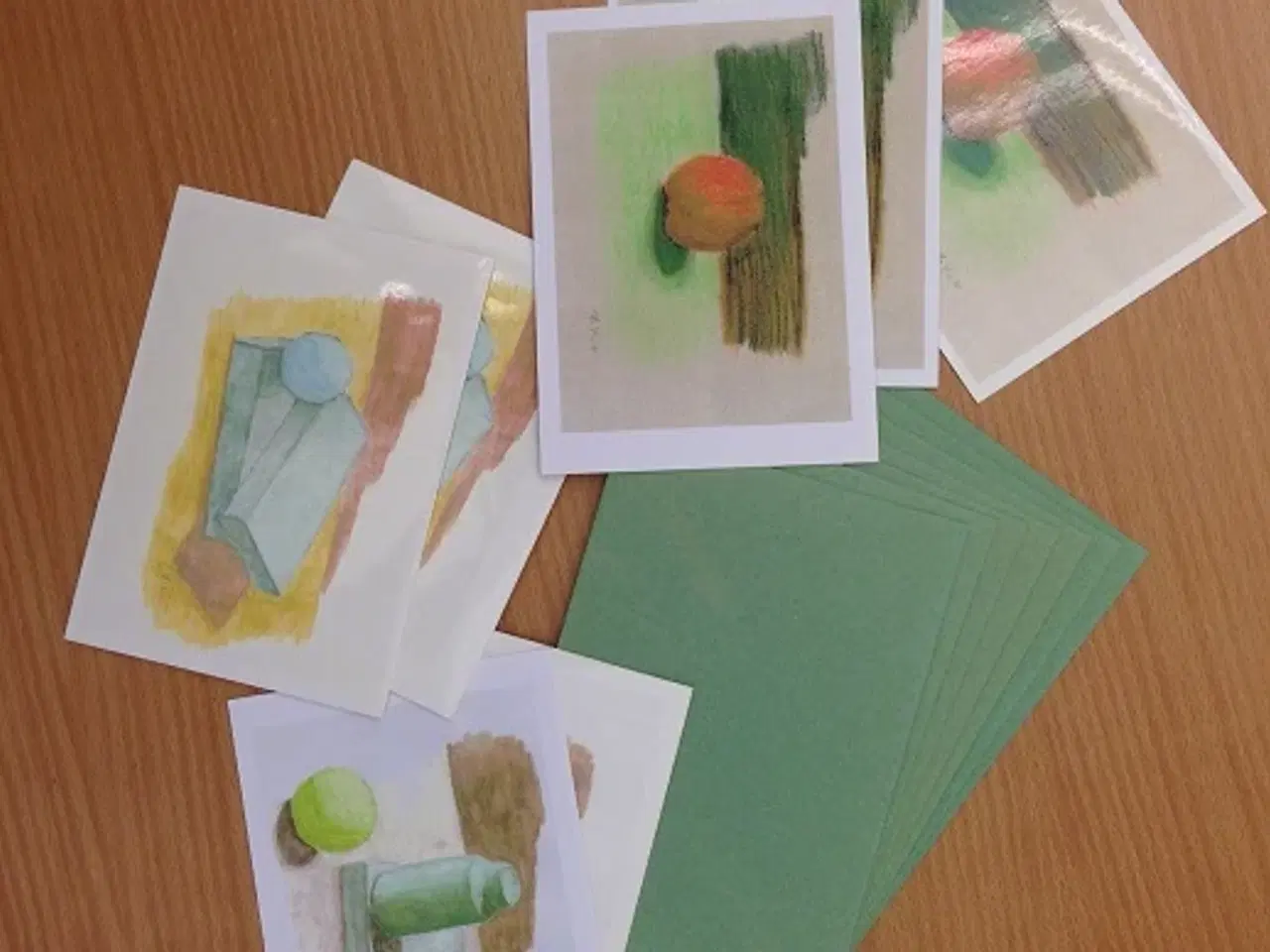 Billede 7 - 7 kort med matchende kuverter - kunstnerkort