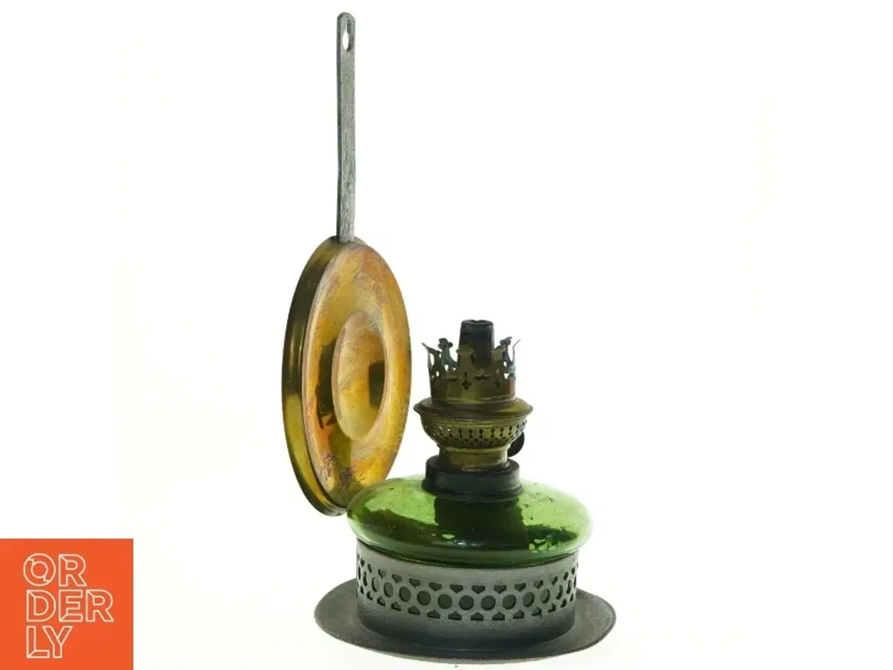 Billede 1 - Gammel petroleumslampe (str. 14 x 27 cm)