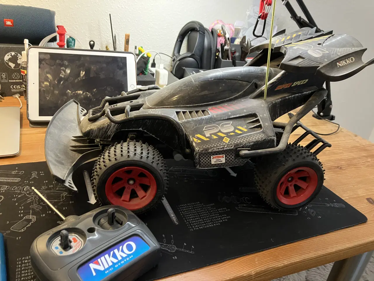 Billede 4 - Fjernstyret Tamiya Toyota High Lift 