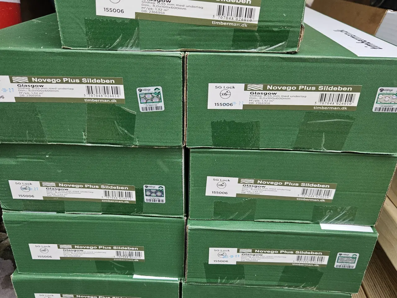 Billede 2 - Sildebensgulv vinyl