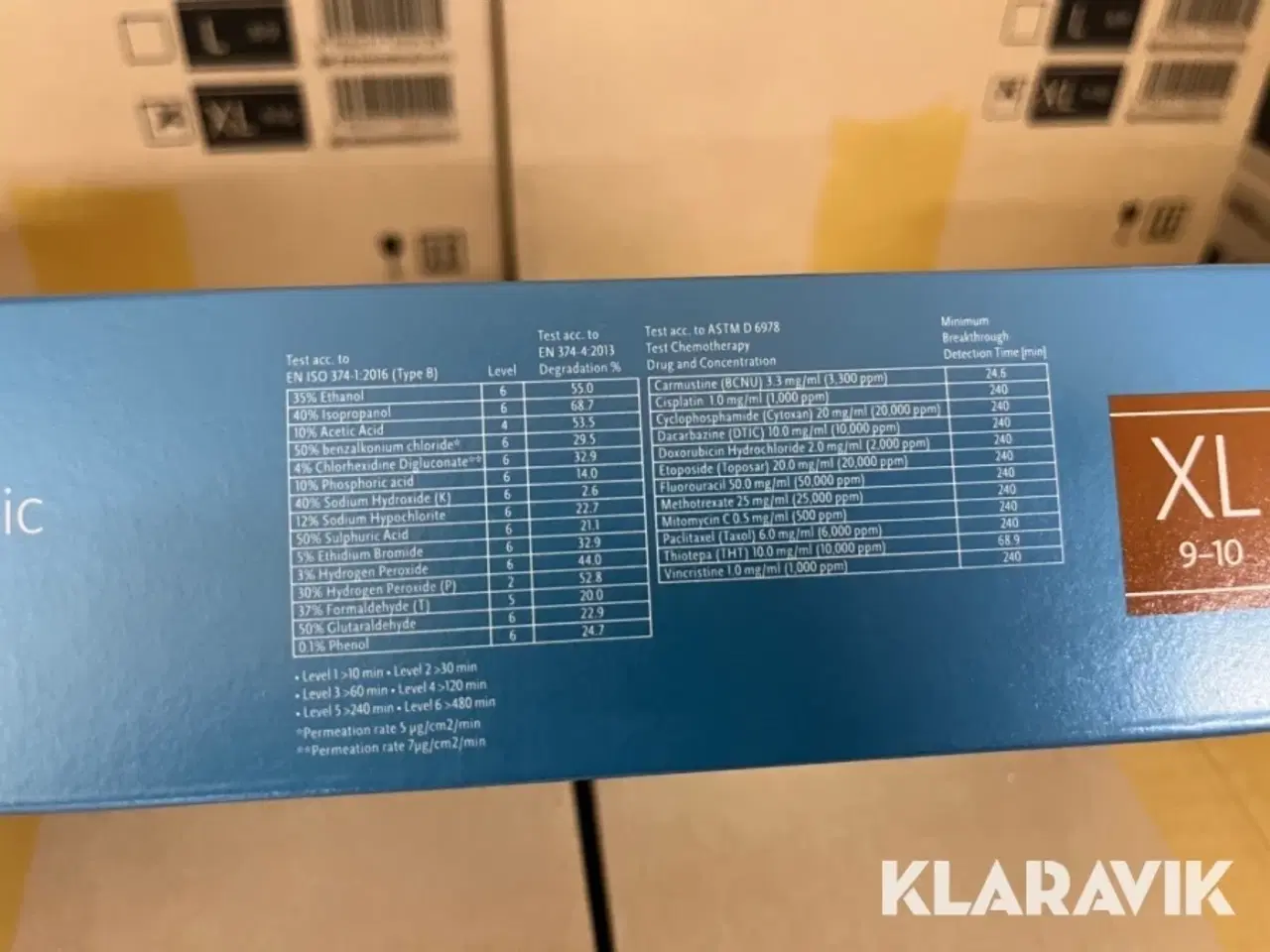 Billede 7 - Nitrilhandsker Mercator Nitrylex Classic størrelse XL - 10 kasser