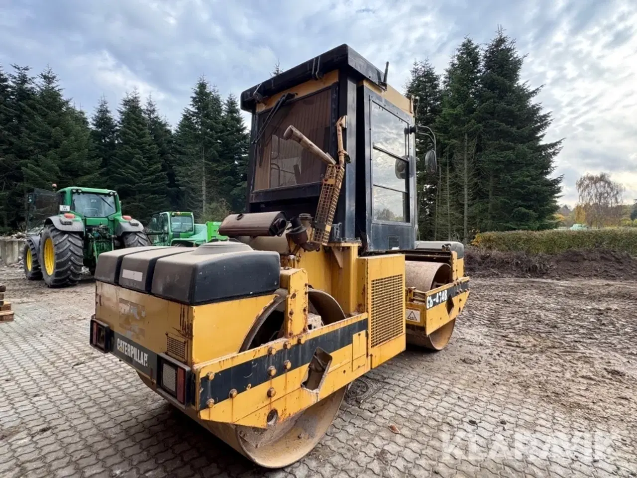 Billede 3 - Vejtromle Caterpillar CB-434B