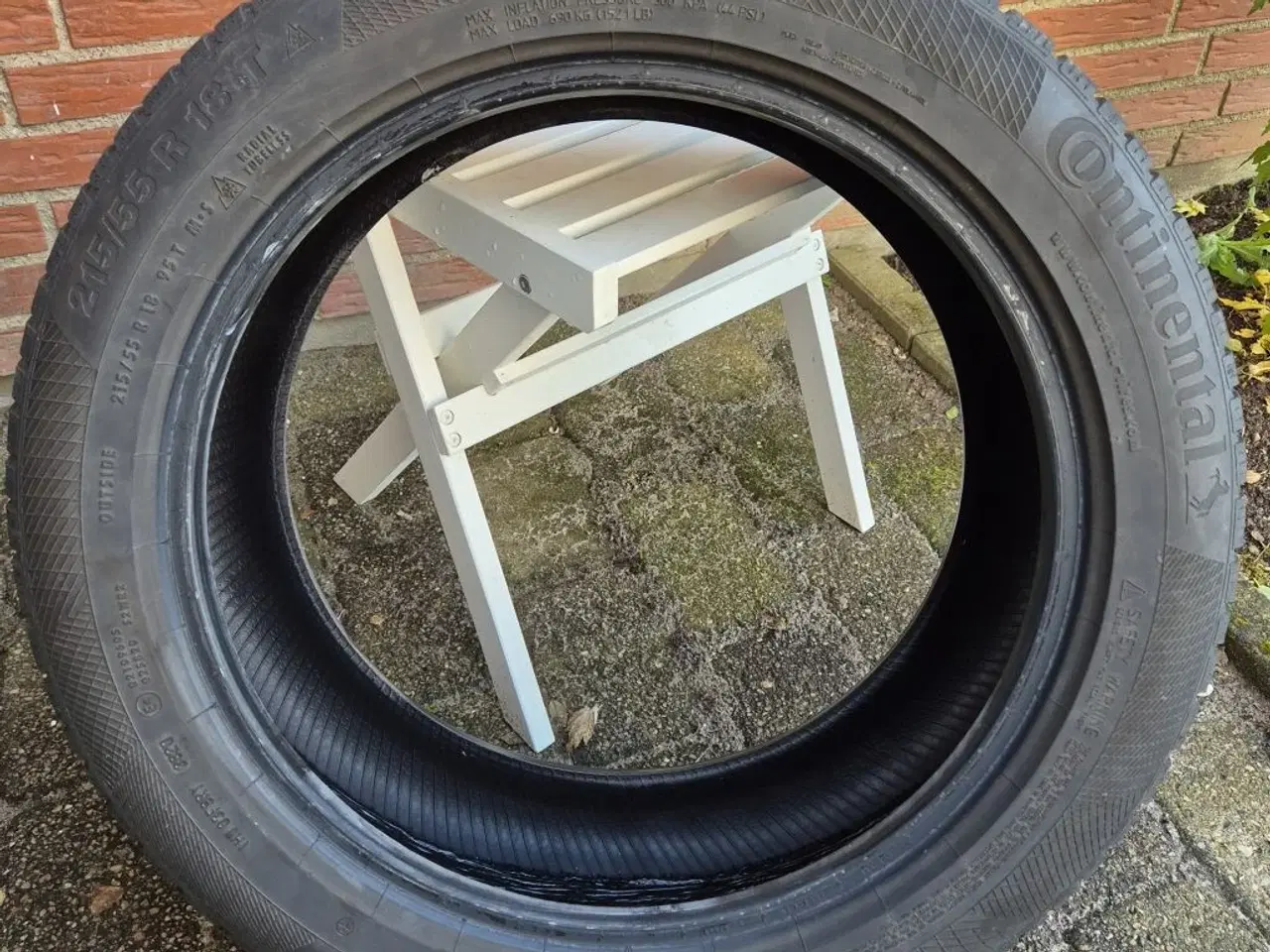 Billede 2 - Continental Winter Contact vinterdæk 215 55 18