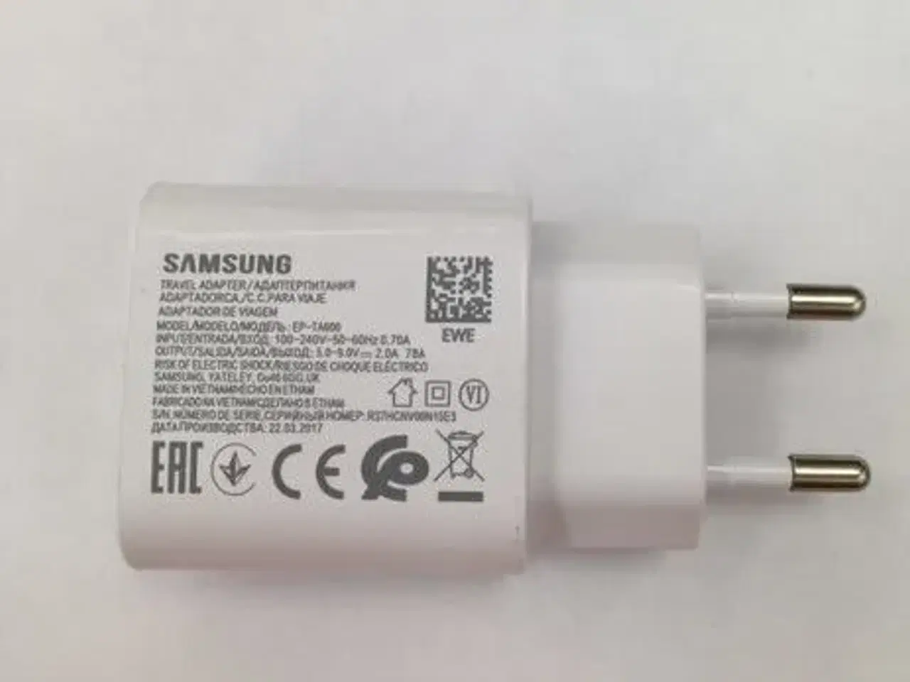 Billede 2 - Original Samsung Quick Charge EP-TA600