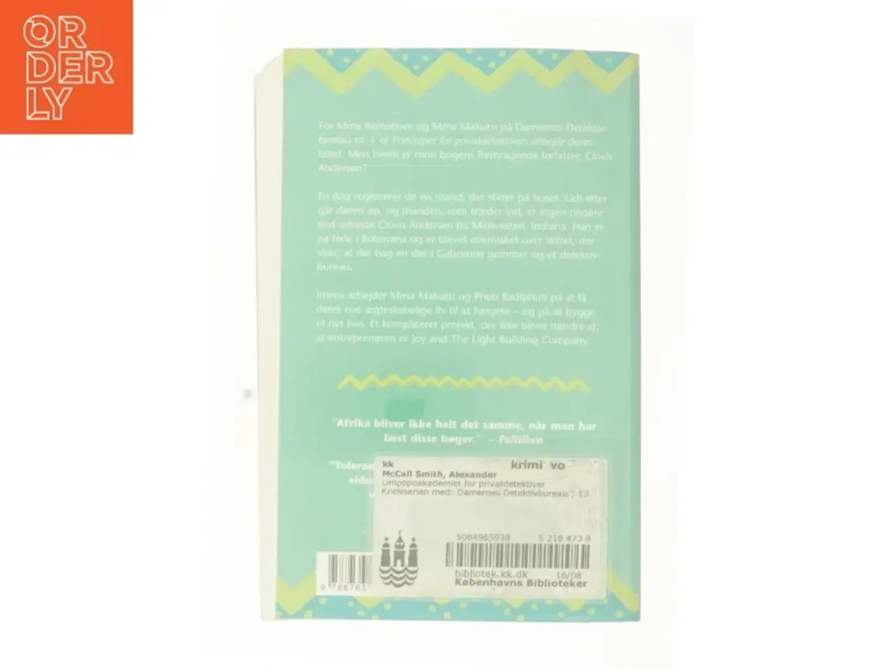 Billede 2 - Limpopo akademiet for privat detektiver af Alexander McCall Smith (Bog)