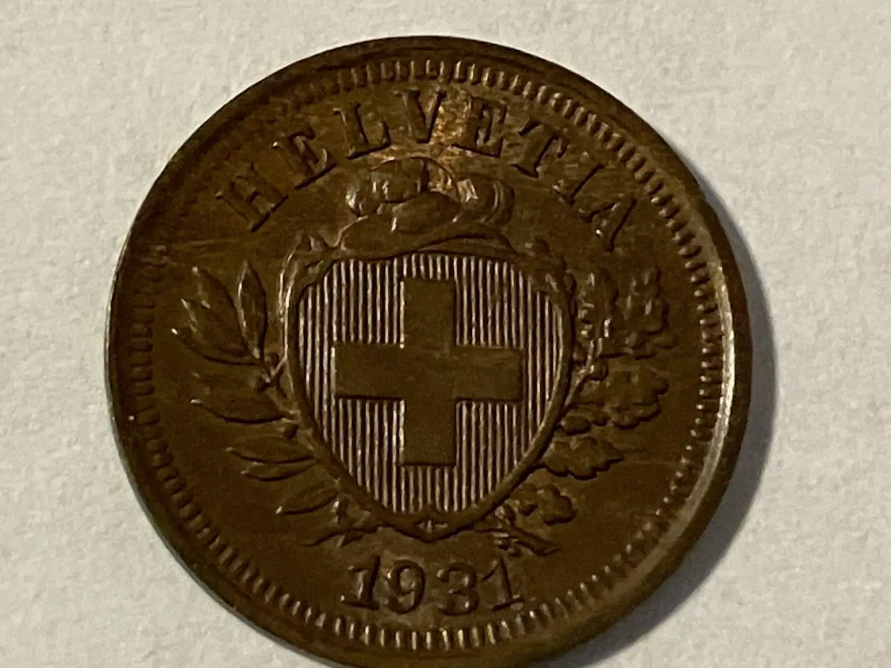 Billede 1 - 1 Rappen Switzerland 1931