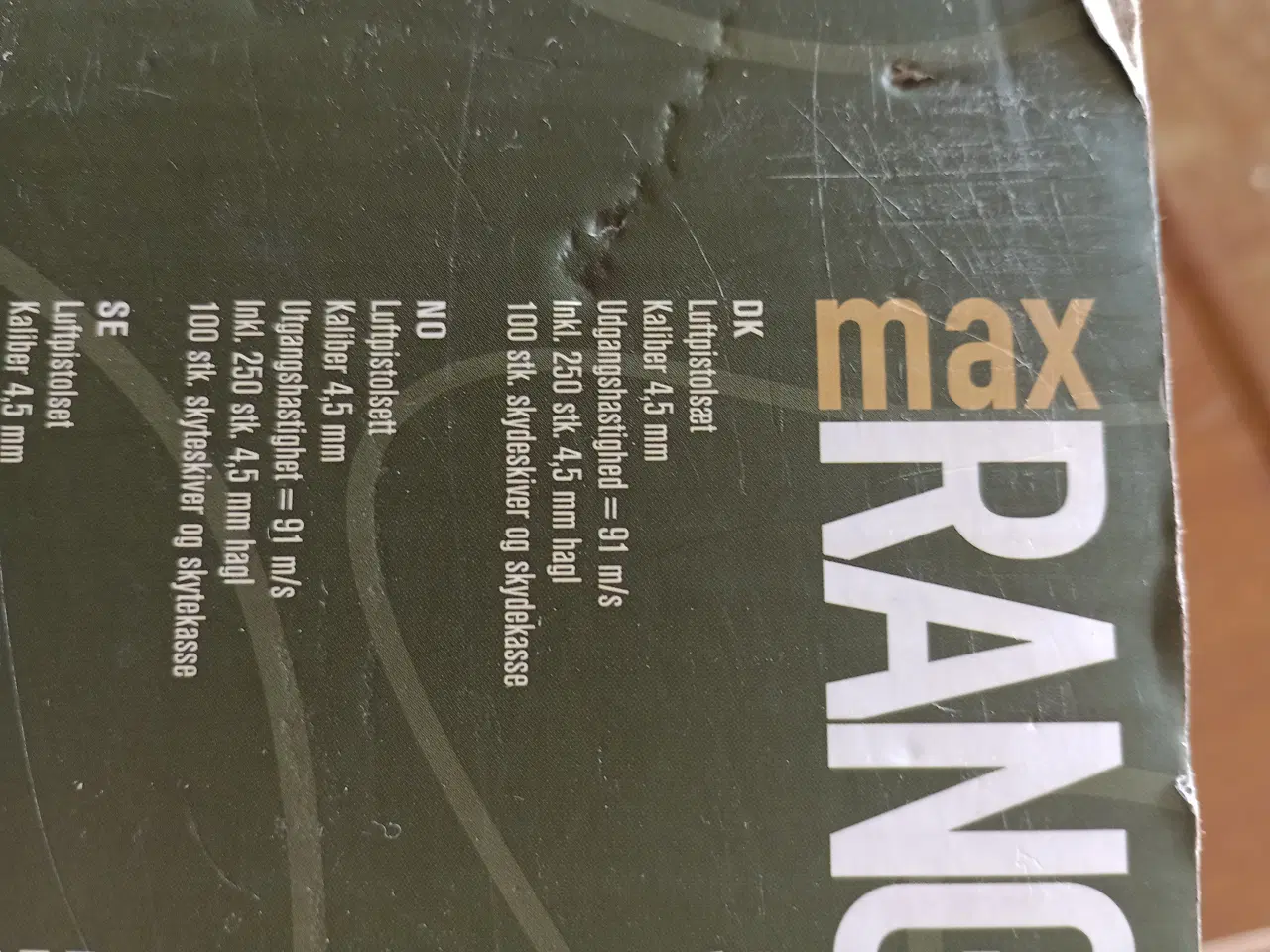 Billede 2 - Luftpistol med hagl, ukendt luftgevær 