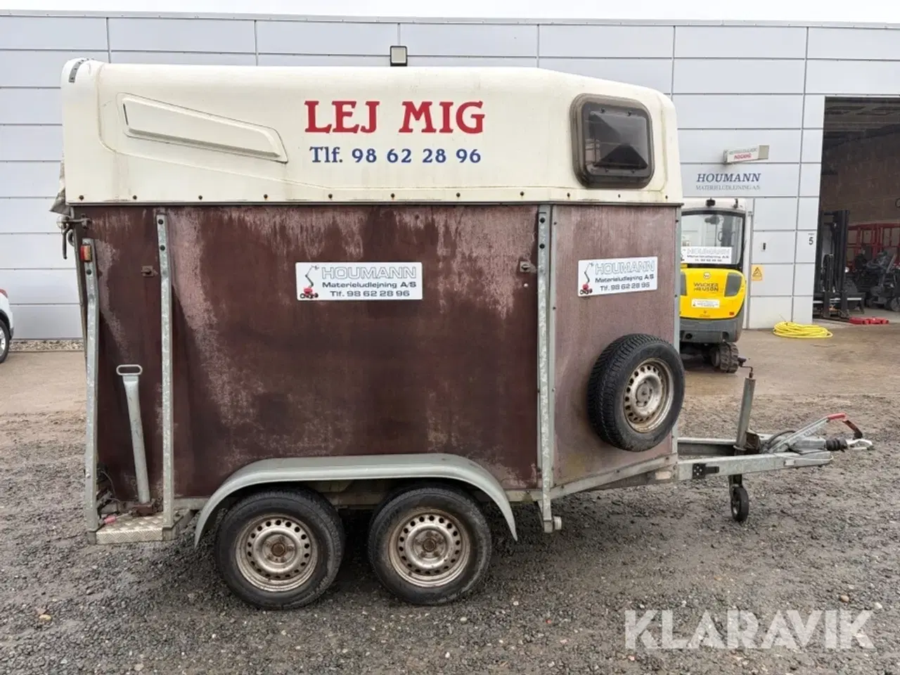 Billede 6 - Hestetrailer Selandia Marco 2000kg Boogiehjul