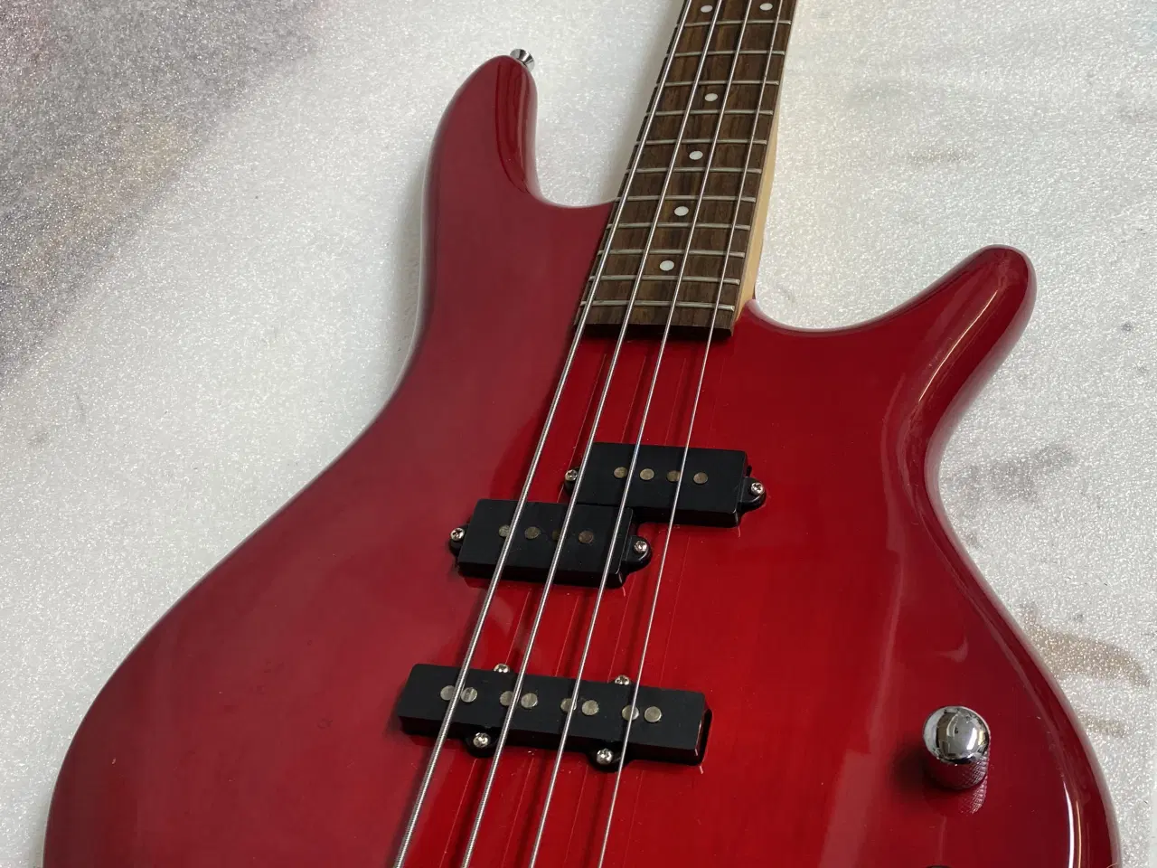 Billede 1 - Ibanez N427 elbas – 4-strenget – rød højglans