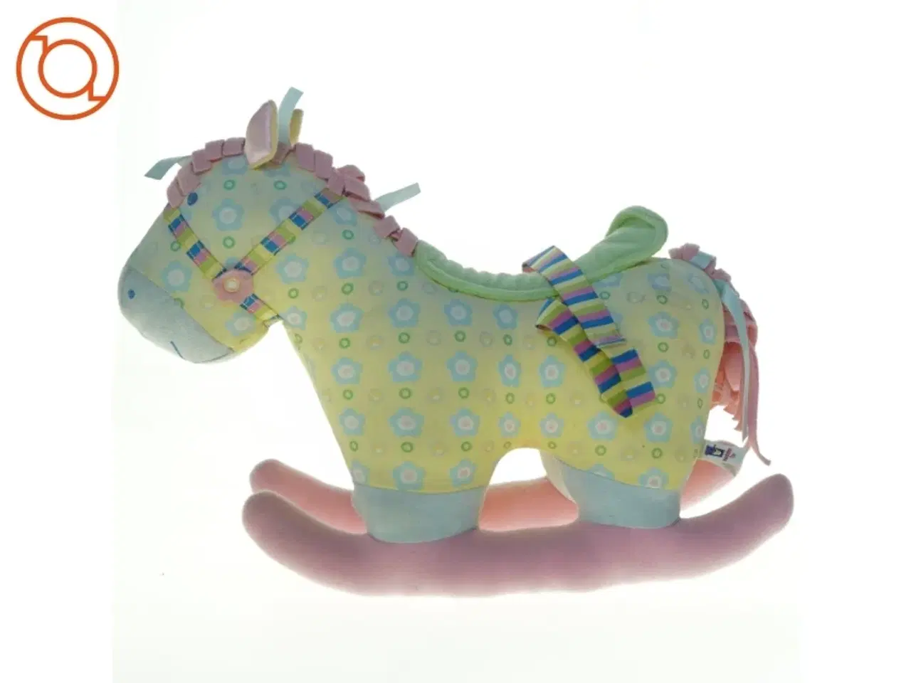 Billede 1 - Gyngehest i stof (str. 26 x 36 cm)