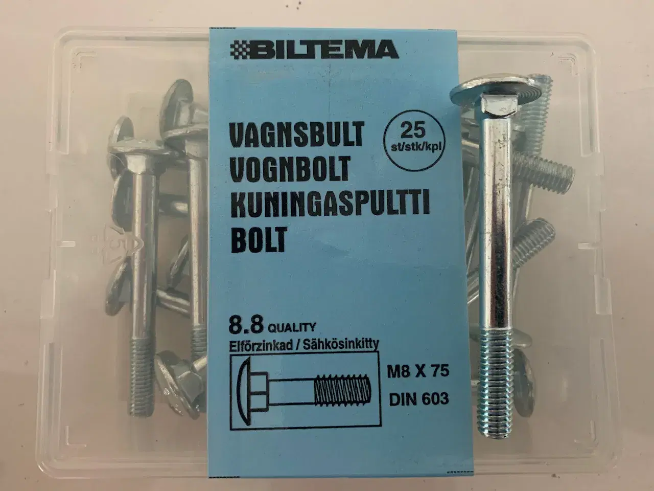 Billede 1 - Bræddebolt M8