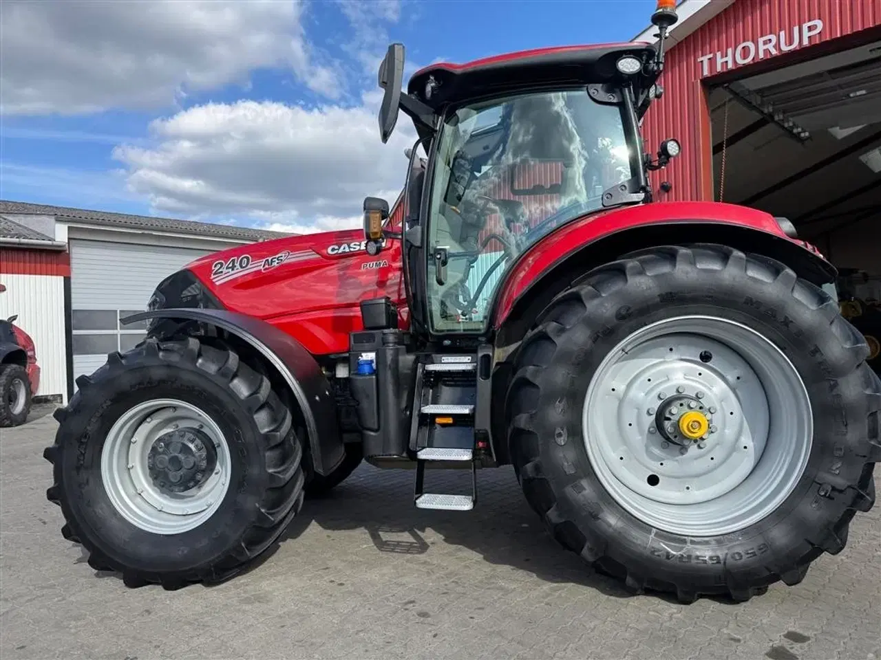 Billede 4 - Case IH PUMA 240 CVXDRIVE KUN 2400 TIMER OG MED RTK AUTOSTYRING!