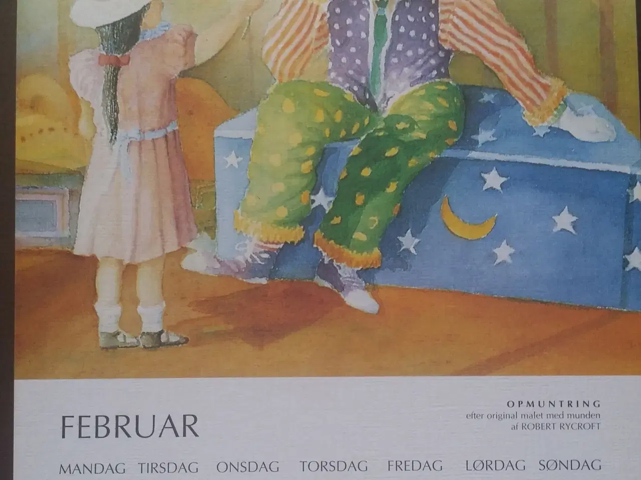 Billede 1 - Kunstkalender fra 1998 Kunstneres forlag