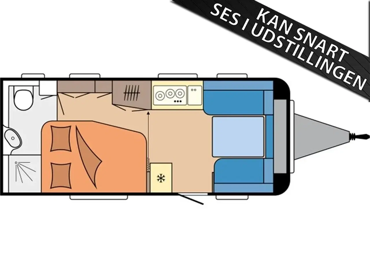 Billede 1 - 2025 - Hobby De Luxe 495 WFB   2025 Hobby 495 WFB De Luxe - se den senere hos Camping-Specialisten.dk i Silkeborg