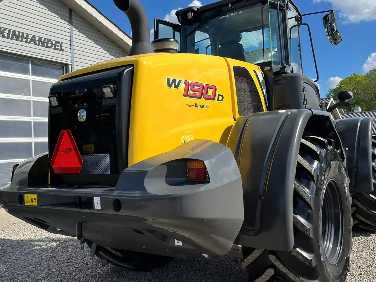 Billede 15 - New Holland W190D DK-Model. LONG REACH med de høje VF 710/65R30 hjulmontering