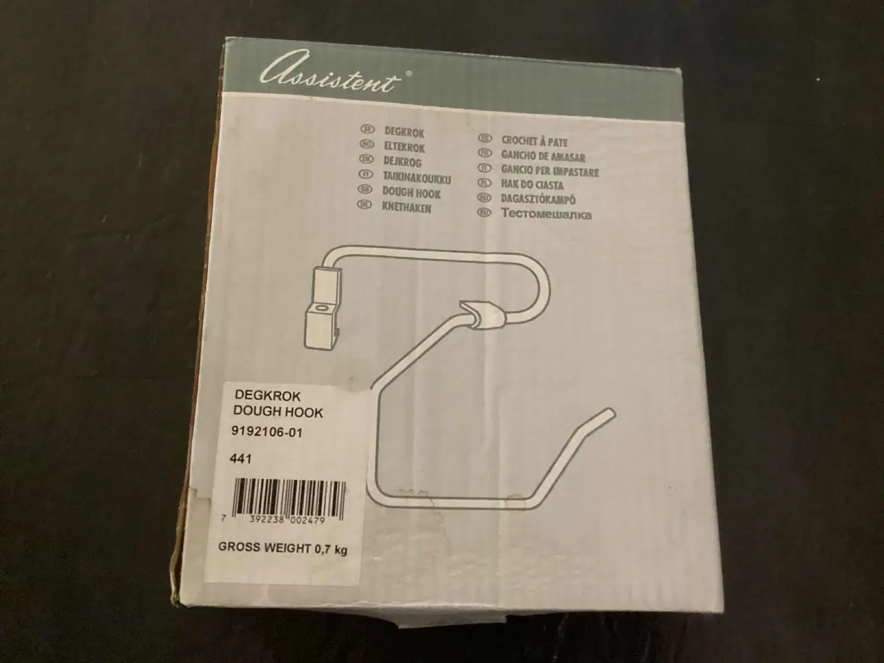 Billede 3 - Ny og ubrugt dejkrog til Electrolux Assistent mask