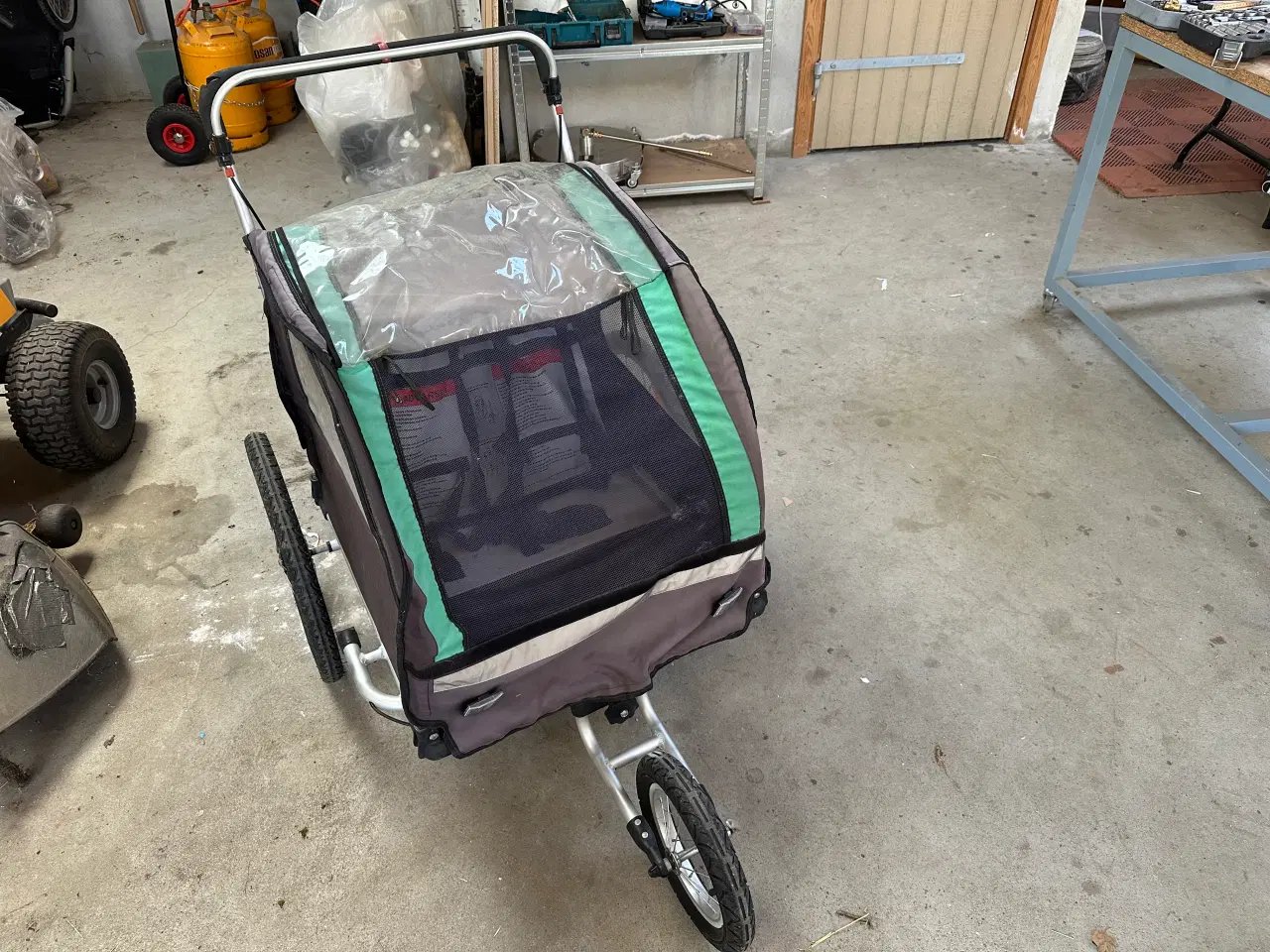 Billede 1 - Løbe/Cykel vogn