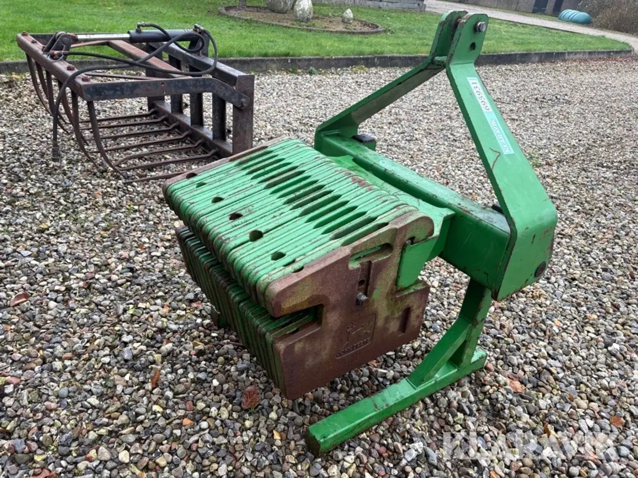 Billede 7 - Vægtklods John Deere justerbar 200–1100 kg