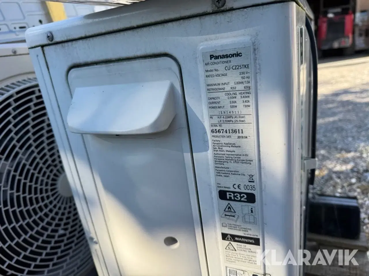 Billede 5 - Varmepumpe Panasonic Cu-CZ25TKE