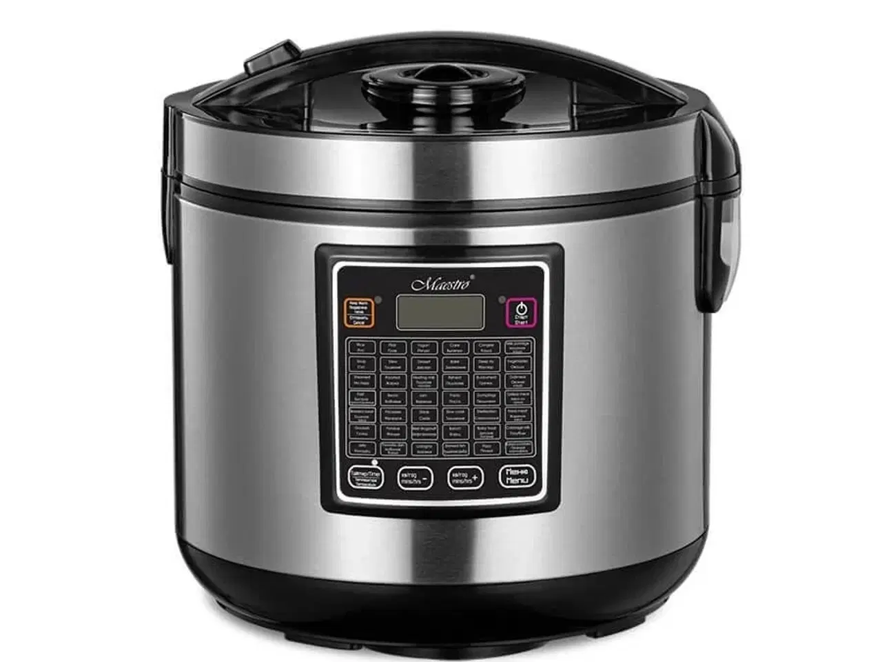 Billede 1 - Multicooker Maestro MR-793 5 l – 900 W, sort/rustfrit stål