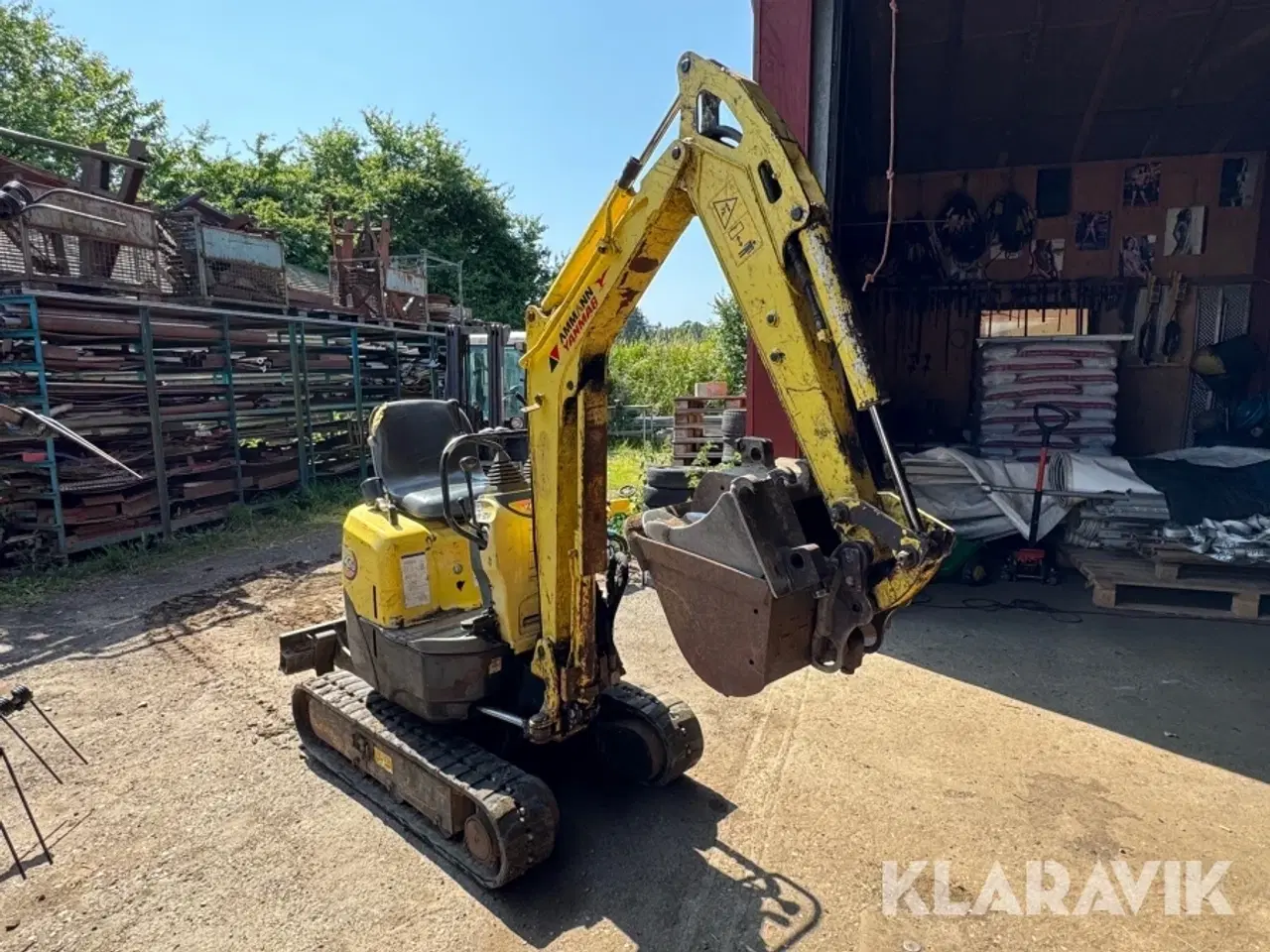 Billede 2 - Minigraver Yanmar Vio10