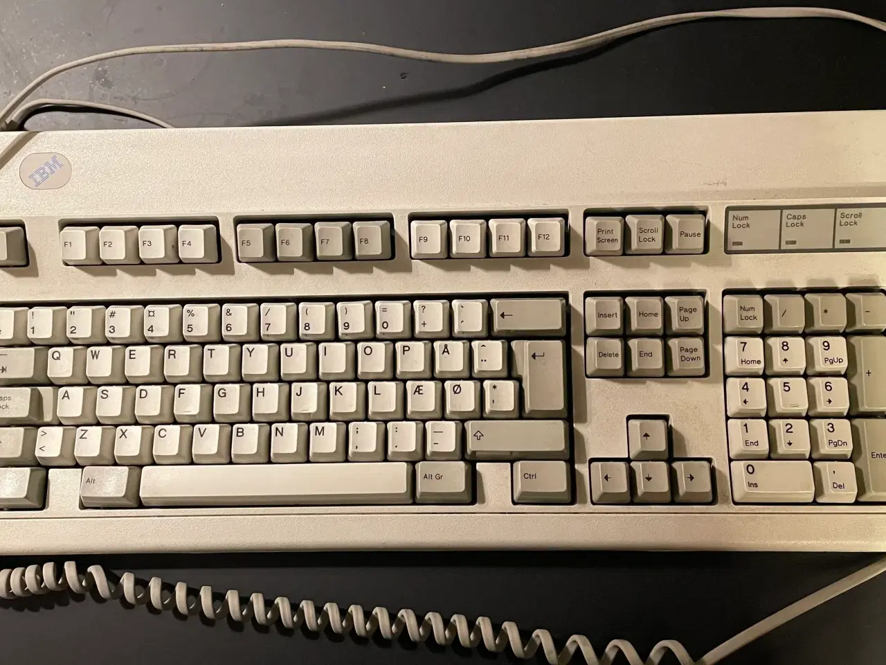 Billede 1 - Tastatur IBM Model M – Mekanisk PC
