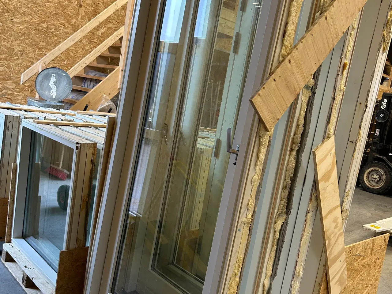 Billede 1 - Hvidmalede terrassedøre